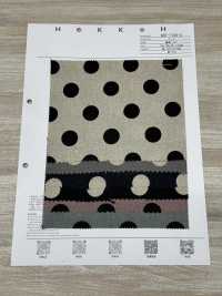 DOT-7100-3 Lino Loomstate Coin Dot[Fabrica Textil] HOKKOH Foto secundaria