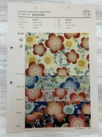 83063 SEVENBERRY® Loomstate Con Estampado De Las Cuatro Estaciones, Flor De Ciruelo[Fabrica Textil] VANCET Subfoto