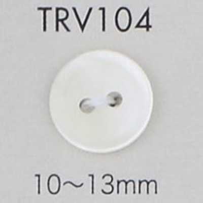 TRV104 Botón de concha de dos agujeros