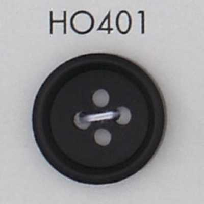HO401 Botón de cuerno real de búfalo de material natural de cuatro agujeros