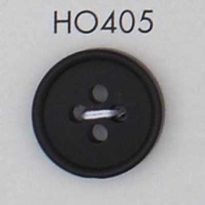 HO405 Botón de 4 agujeros de material natural de cuerno auténtico de búfalo