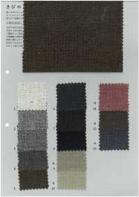 KB9005 Pata De Gallo Teñida En Lino Y Algodón[Fabrica Textil] KOYAMA Subfoto