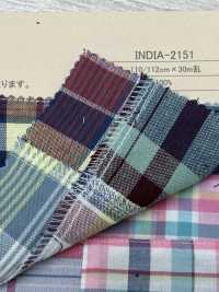 INDIA-2151 Patchwork De Algodón[Fabrica Textil] ARINOBE CO., LTD. Foto secundaria