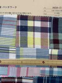 INDIA-2151 Patchwork De Algodón[Fabrica Textil] ARINOBE CO., LTD. Foto secundaria