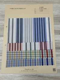 A-8095 C-100% Rayas Y Cuadros[Fabrica Textil] ARINOBE Subfoto