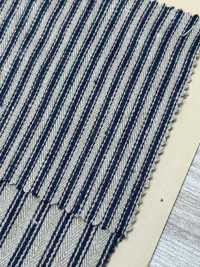 A-7061 Rayas 100% Lino[Fabrica Textil] ARINOBE CO., LTD. Foto secundaria