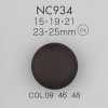 NC934 Botón de nailon plástico con aspecto de cuero