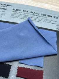 1078420 Jersey De Algodón De La Isla Del Mar De Albini[Fabrica Textil] Takisada Nagoya Foto secundaria