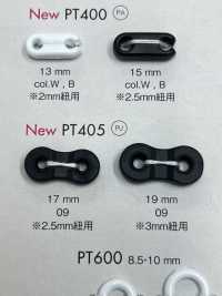 PT405 Tope De Cordón De Dos Orificios De Resina De Poliuretano[Hebillas Y Anillo] DAIYA BUTTON(DAIYA BUTTON) Subfoto