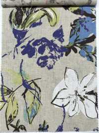 7025-700-4 Telar De Lino (Toca Una Flor Grande)[Fabrica Textil] HOKKOH Subfoto