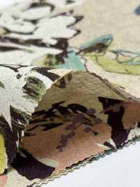 7025-700-4 Telar De Lino (Toca Una Flor Grande)[Fabrica Textil] HOKKOH Subfoto