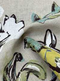 7025-700-4 Telar De Lino (Toca Una Flor Grande)[Fabrica Textil] HOKKOH Subfoto