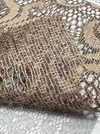 KKF8725-W-D3 Encaje Jacquard De Poliéster Jaspeado De Gran Ancho[Fabrica Textil] Uni Textile(Estudio Komon) Subfoto