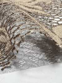 KKF8725-W-D3 Encaje Jacquard De Poliéster Jaspeado De Gran Ancho[Fabrica Textil] Uni Textile(Estudio Komon) Subfoto