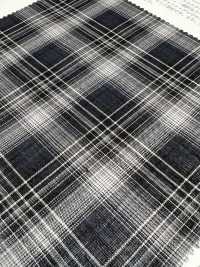 KKW2064-W-D2 Hilo Teñido Eco Manored Voile 1/80[Fabrica Textil] Uni Textile(Estudio Komon) Subfoto