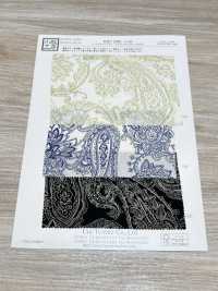 KKP2046-D455 Superficie Rugosa Satinada Trasera Impresión Multicolor[Fabrica Textil] Uni Textile(Estudio Komon) Subfoto