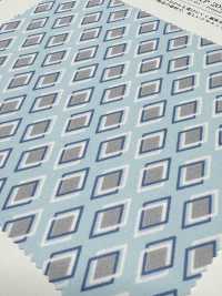 KKP2046-D106 Superficie Rugosa Satinada Trasera Impresión Multicolor[Fabrica Textil] Uni Textile(Estudio Komon) Subfoto