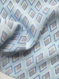 KKP2046-D106 Superficie Rugosa Satinada Trasera Impresión Multicolor[Fabrica Textil] Uni Textile(Estudio Komon) Subfoto