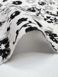 KKP2046-D105 Superficie Rugosa Satinada Trasera Impresión Multicolor[Fabrica Textil] Uni Textile(Estudio Komon) Subfoto