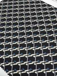 KKP2046-D143 Superficie Rugosa Satinada Trasera Impresión Multicolor[Fabrica Textil] Uni Textile(Estudio Komon) Subfoto