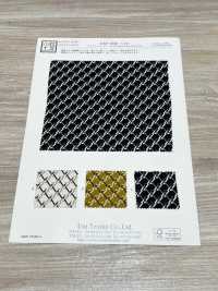 KKP2046-D143 Superficie Rugosa Satinada Trasera Impresión Multicolor[Fabrica Textil] Uni Textile(Estudio Komon) Subfoto