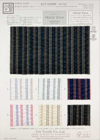KCP808MW-DK-532 Algodón 80 batista estampado Miracle Wave