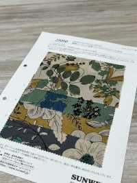 28090 Lino Loomstate Con Estampado Floral Y Procesamiento Angel Soft[Fabrica Textil] SUNWELL Subfoto