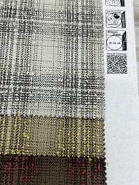 43499 (Ri) Cuadros Degradados Bouclé De Poliéster/rayón[Fabrica Textil] SUNWELL Subfoto