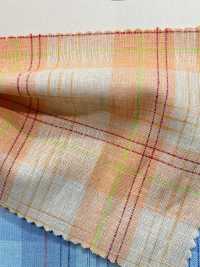 A-7063 Lino De Algodón 'IKAT'[Fabrica Textil] ARINOBE Subfoto