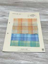 A-7063 Lino De Algodón 'IKAT'[Fabrica Textil] ARINOBE Subfoto