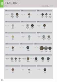 2RT Remache 2RT Sin Patrón B/O[Cierre A Presión/arandela Con Ojal] Morito Subfoto