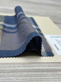 A-8045 Algodón Seda Cuadros Grandes[Fabrica Textil] ARINOBE Subfoto