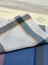 A-8152 Cheque C/L 60/1[Fabrica Textil] ARINOBE CO., LTD. Foto secundaria