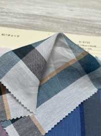 A-8152 Cheque C/L 60/1[Fabrica Textil] ARINOBE CO., LTD. Foto secundaria