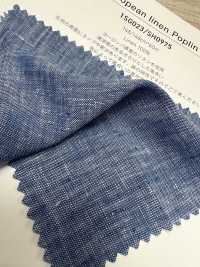 1SG023 Popelina De Lino Europea[Fabrica Textil] Chambray Subfoto