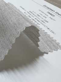 1SG023 Popelín De Lino Europeo[Fabrica Textil] Chambray Subfoto