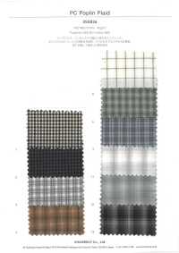 3SG034 Cuadros De Poliéster/algodón[Fabrica Textil] Chambray Subfoto