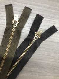 4-G-CO-OR Cremallera Vintage WALDES® De Color Rojo Cobre, Talla 4, Cinta De Algodón Abierta Sujetador Asahi Subfoto