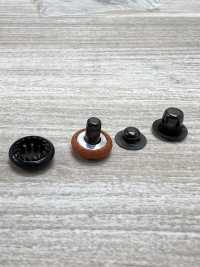 936 Gancho Recubierto De Tela WALDES® #936 De 13 Mm, 4 Piezas[Cierre A Presión/arandela Con Ojal] Cremallera Asahi Subfoto