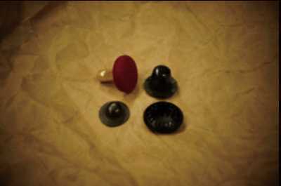 936 WALDES® #936 Corchete forrado 13 mm, 4 piezas