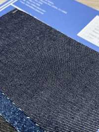 AB501BIO Denim Antiguo Orgánico De Extremo Abierto De 13,7 Oz[Fabrica Textil] Todo Azul Foto secundaria