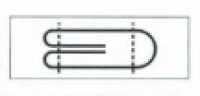 M-2060-ST-2 M-2060 Rollo De Lavandería Profesional ST-2 (Cinta De Costura De Doble Cara De Cuatro Pliegues)[Cordón De Cinta De Cinta] MARCA ESTRELLA (Hoshika) Foto secundaria