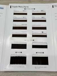 L-6400-PIPING Ribete De Gamuza L-6400[Cordón De Cinta De Cinta] MARCA ESTRELLA (Hoshika) Subfoto