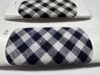 2525-2F Cinta Plegable T/C Gingham (Cuadrícula Mediana)[Cordón De Cinta De Cinta] Industrias Topman Subfoto