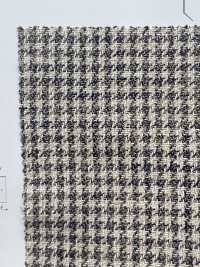 OM42328 Cuadros De Tweed Jaspeado Y Retorcido De Lino[Fabrica Textil] Oharayaseni Foto secundaria