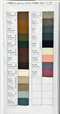 4-N-E-OR WALDES&#174; Cremallera Vintage, Alpaca, Talla 4, Cinta De Poliéster, Abierta Cremallera Asahi Subfoto