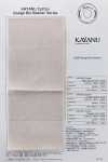 KAYA-1631-KBW Kayanu Chino compacto de algodón