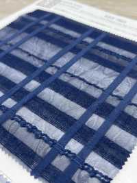 KKF7863 Comprobación De Losa De Lino[Fabrica Textil] Uni Textile(Estudio Komon) Subfoto