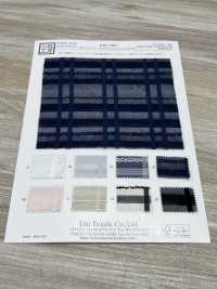 KKF7863 Comprobación De Losa De Lino[Fabrica Textil] Uni Textile(Estudio Komon) Subfoto