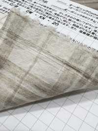 AZUMADAKI-119 Proceso De Cocción Oriental Con Cuadros Dobby De Algodón Orgánico[Fabrica Textil] Textiles Komatsuwa Foto secundaria